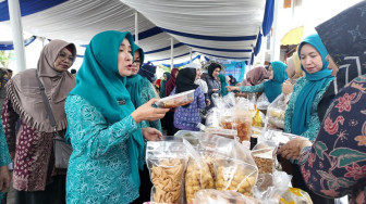 TP PKK Provinsi Jambi Gelar Pasar Murah Ramadhan dan HKG ke-54